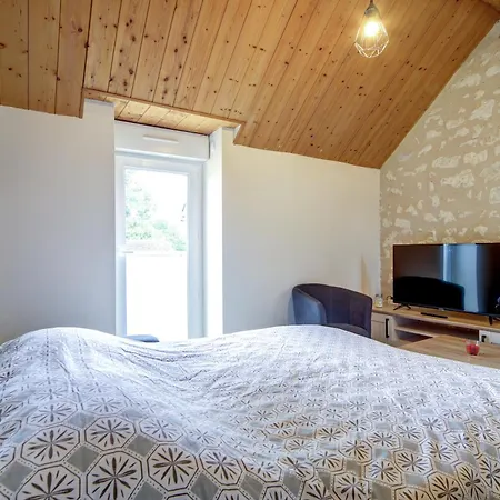 Les Logements Dans Longere De La Gentiniere Mareuil-sur-Cher Chambre photo