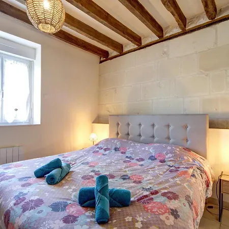 Les Logements Dans Longere De La Gentiniere Mareuil-sur-Cher Chambre photo