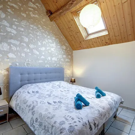 Les Logements Dans Longere De La Gentiniere Mareuil-sur-Cher Chambre photo
