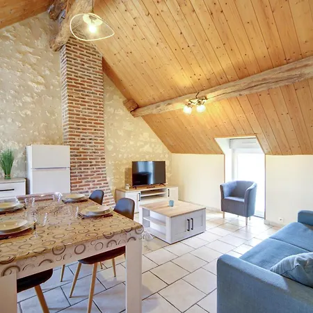 Les Logements Dans Longere De La Gentiniere Mareuil-sur-Cher Chambre photo