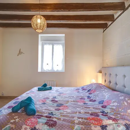 Les Logements Dans Longere De La Gentiniere Mareuil-sur-Cher Chambre photo