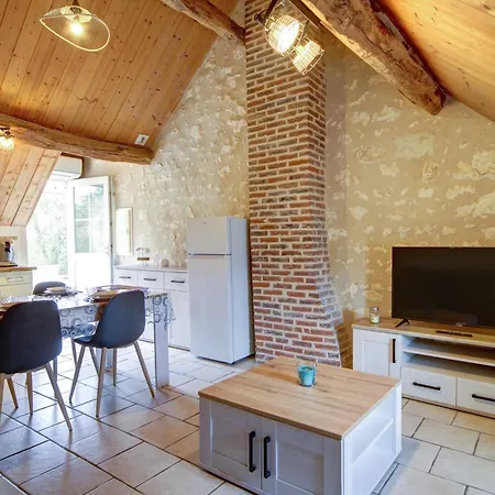 Les Logements Dans Longere De La Gentiniere Mareuil-sur-Cher Chambre photo