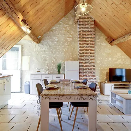 Les Logements Dans Longere De La Gentiniere Mareuil-sur-Cher Chambre photo