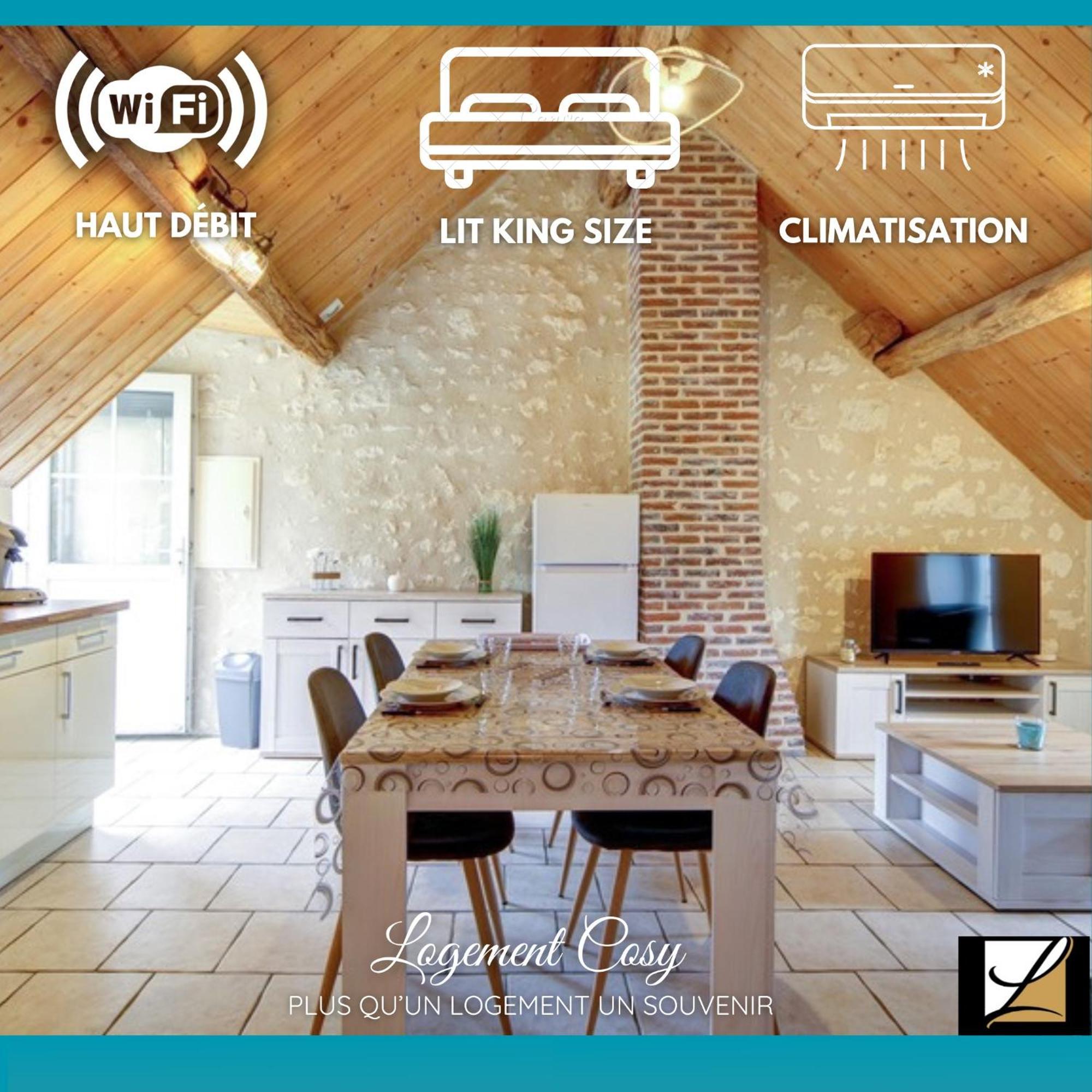 Les Logements Dans Longere De La Gentiniere Apartment Mareuil-sur-Cher