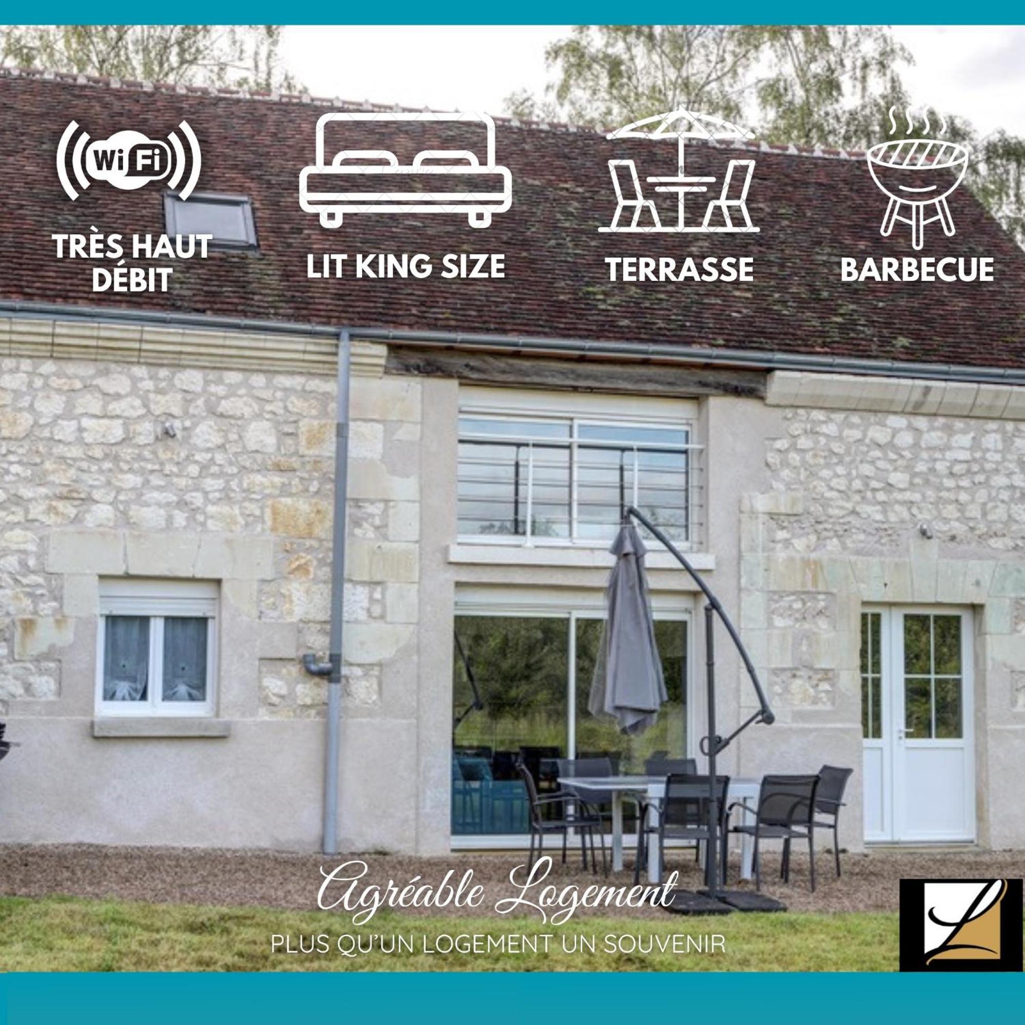 Les Logements Dans Longere De La Gentiniere Mareuil-sur-Cher