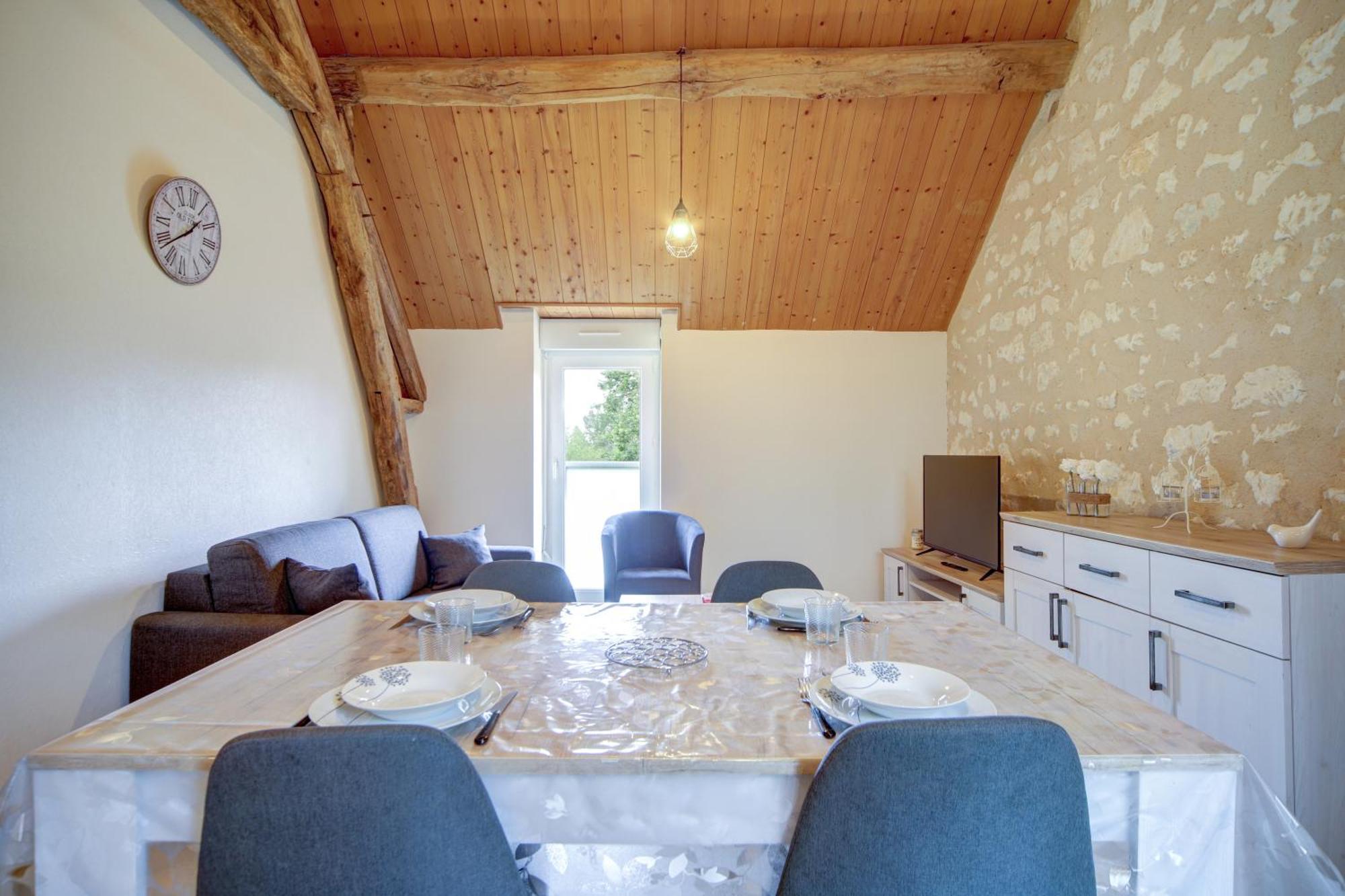 Les Logements Dans Longere De La Gentiniere * Mareuil-sur-Cher