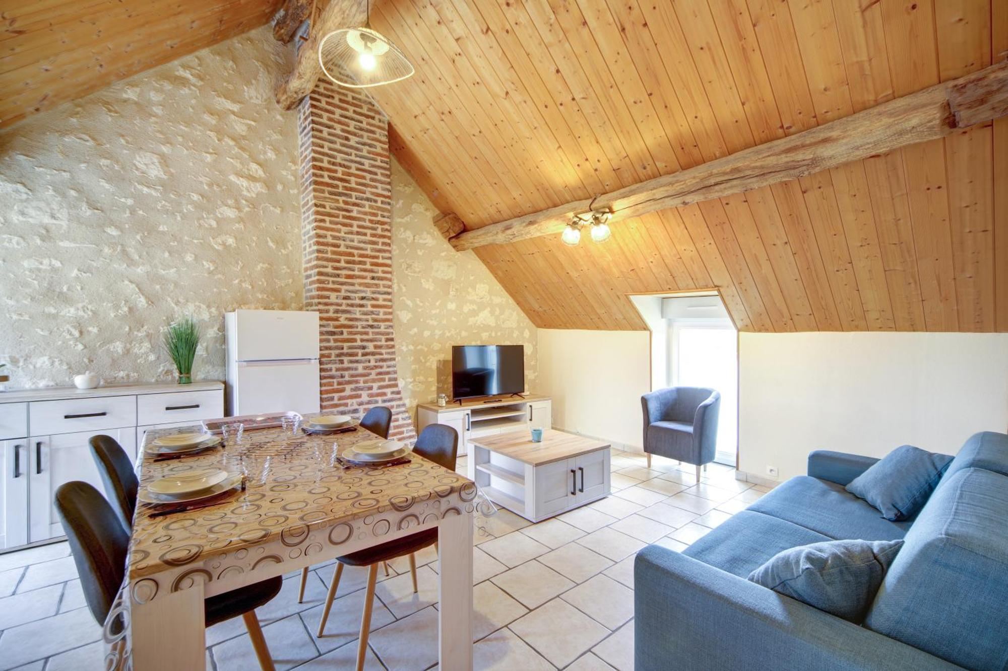 Les Logements Dans Longere De La Gentiniere Mareuil-sur-Cher
