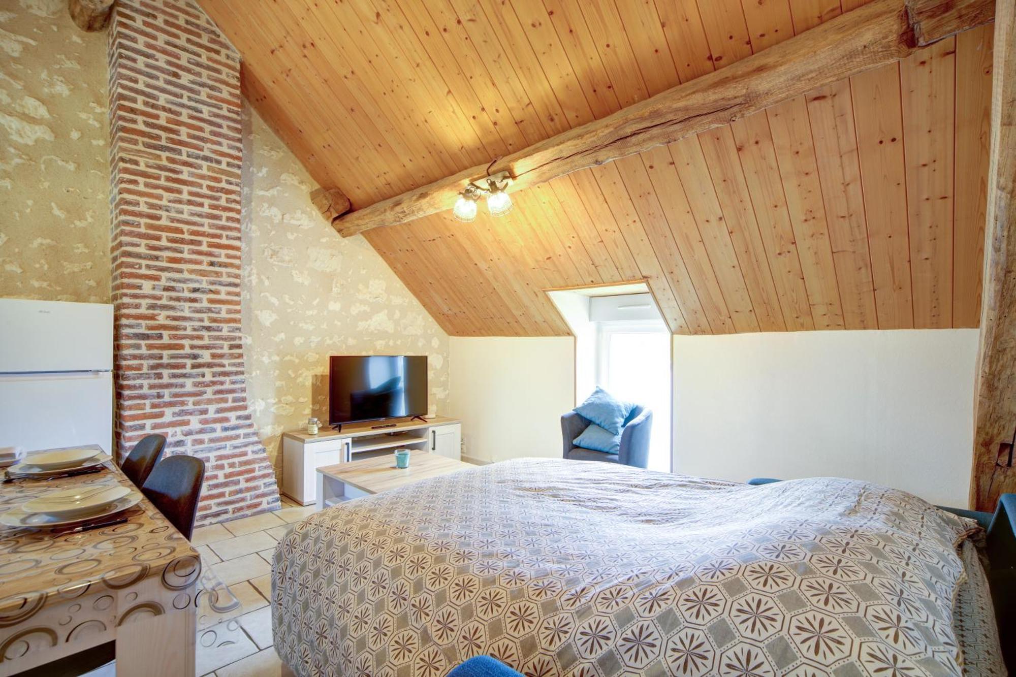 Les Logements Dans Longere De La Gentiniere Apartment Mareuil-sur-Cher